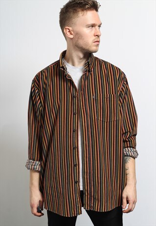 VINTAGE CORDUROY CORD SHIRT