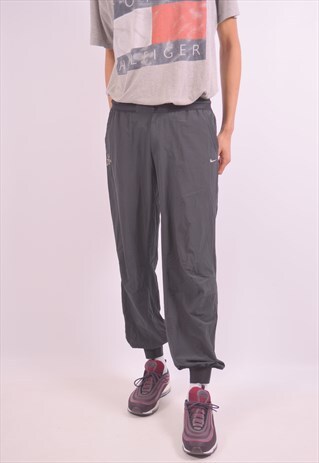 VINTAGE NIKE TRACKSUIT TROUSERS BLACK