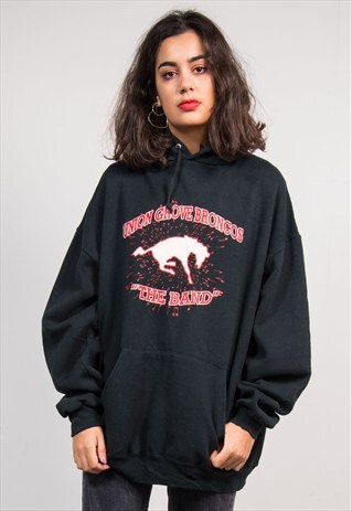 VINTAGE 90'S USA COLLEGE SWEATSHIRT OVERSIZE HOODIE