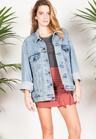 VINTAGE 80S LEVI'S DENIM JACKET / 0004 / 404