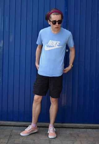 VINTAGE RARE 80S NIKE GREY TAG LOGO T SHIRT