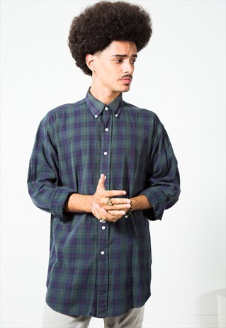 VINTAGE POLO RALPH LAUREN SHIRT / S4876