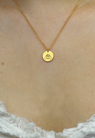 SELF LOVE BEST FRIENDS NECKLACE GOLD PLATED GIFT FOR HER