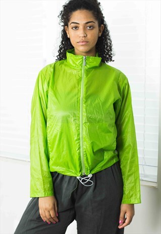 VINTAGE FILA RIPSTOP JACKET LOGO 90S M 4.1