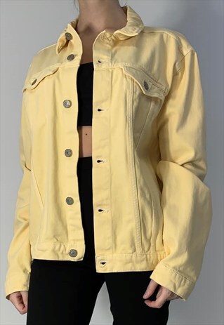 YELLOW DENIM JACKET