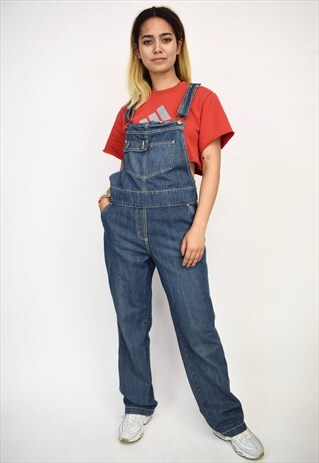 VINTAGE 90'S DENIM DUNGAREES