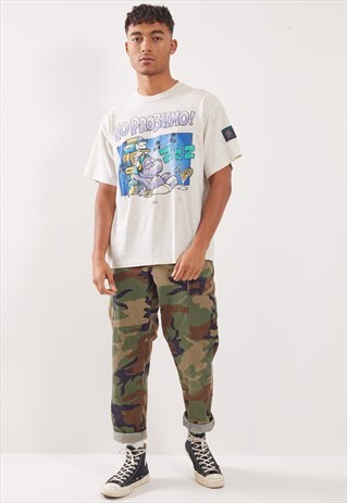 VINTAGE NO PROBLEMO GRAPHIC T-SHIRT