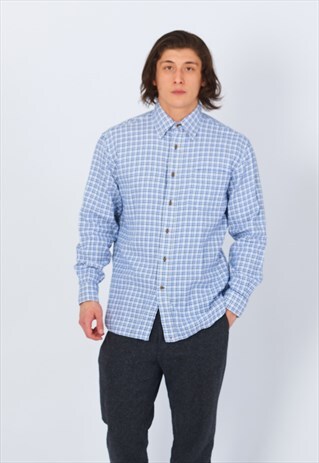 VINTAGE TOMMY HILFIGER 1970'S CHECKED SHIRT