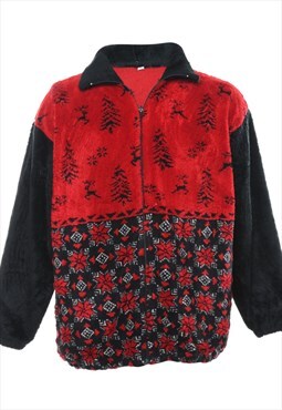 Vintage Beyond Retro Nordic Fleece Sweatshirt - S