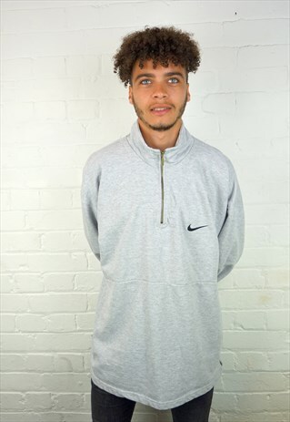 VINTAGE 90'S NIKE 1/4 ZIP SWEATSHIRT