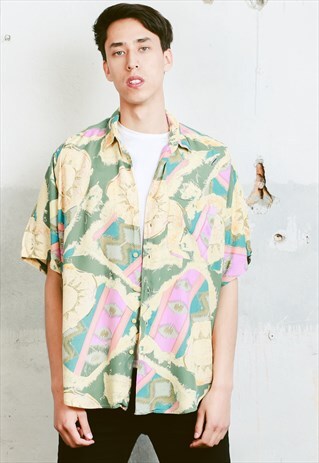 VINTAGE 90S BOLD ABSTRACT SHIRT