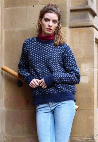 FISHERMAN KNIT JUMPER