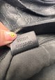 GUCCI SHOULDER BAG GG LEATHER LOGO MONOGRAM SOHO HOBO BLACK