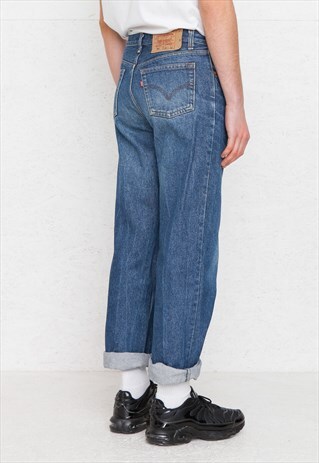 VINTAGE BLUE LEVI'S 501 FIT DENIM JEANS