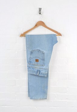 Vintage Carhartt Denim Jeans Traditional Fit Blue W36 L32