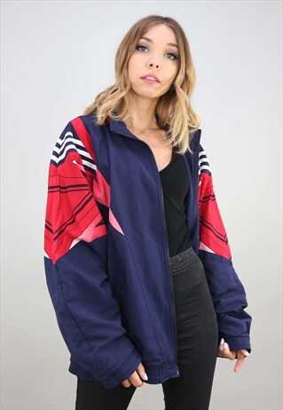VINTAGE OVERSIZED ADIDAS WINDBREAKER JACKET