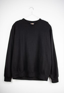 Vintage Dickies Basic Sweatshirt in Black L