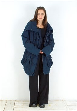 L Trench Coat Raincoat Overcoat Mac Jacket Outdoors Outwear