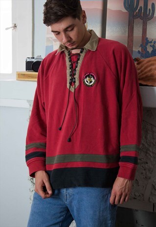 VINTAGE TOMMY HILFIGER EXPEDITION SERIES SWEATSHIRT L 22.4