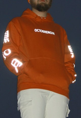 REFLECTIVE HOODIE (ORANGE)