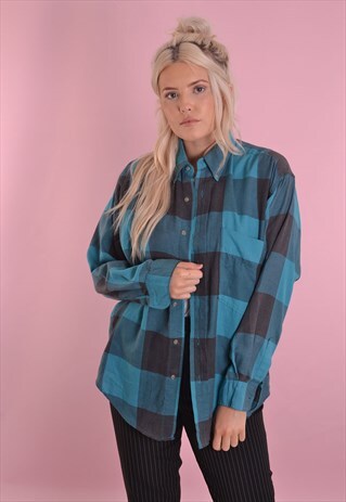 CHECK FLANNEL SHIRT GRS245