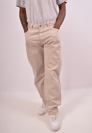VINTAGE LEVI'S 551 TROUSERS BEIGE