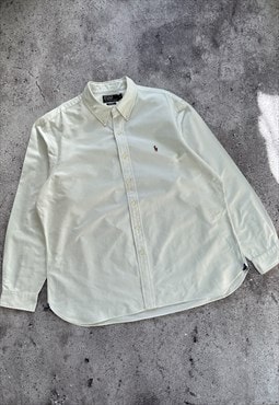 Polo Ralph Lauren White Shirt Size XXL