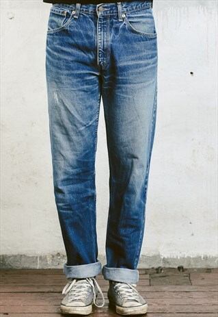 RARE VINTAGE LEVIS 521 WORN IN JEANS