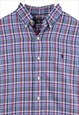VINTAGE 90'S POLO RALPH LAUREN SHIRT CHECK LONG SLEEVE