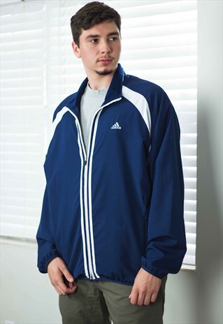 VINTAGE ADIDAS JACKET LOGO 90S L 11.2