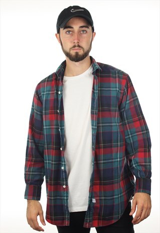 VINTAGE RALPH LAUREN LONG SLEEVE CHECK SHIRT