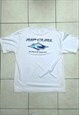 Vintage rip curl 1990s Surfwear graphic T-shirt white XL