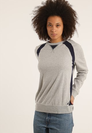 VINTAGE NAUTICA EMBROIDERED LOGO SWEATSHIRT