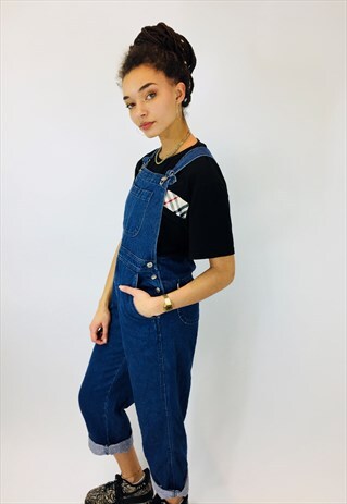 VINTAGE DENIM DUNGAREES