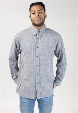 VINTAGE LACOSTE GREY SHIRT