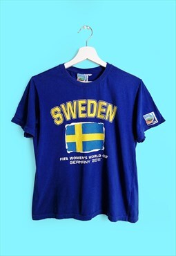 Vintage FIFA World Cup Sweden Official Football T-shirt