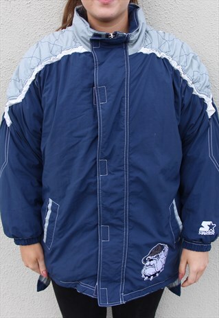 VINTAGE STARTER PRO SPORTS GEORGWTOWN JACKET SIZE W MEDIUM