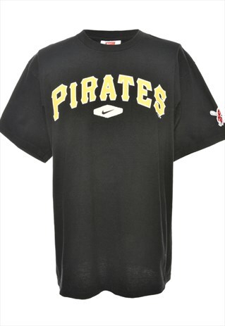 Vintage Nike Pirates Printed T-shirt - M