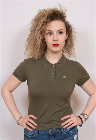 LACOSTE GREEN POLO SHIRT