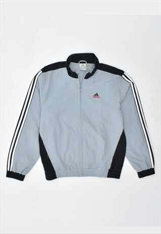 VINTAGE 90'S ADIDAS TRACKSUIT TOP JACKET GREY