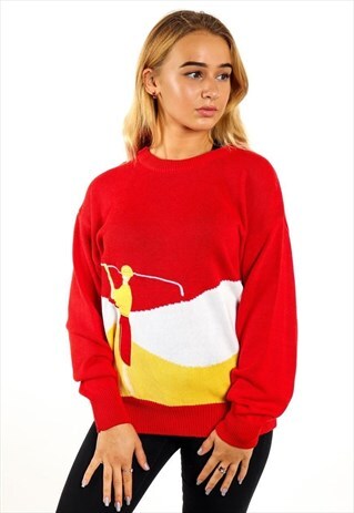 VINTAGE GOLFER KNITWEAR JUMPER K256