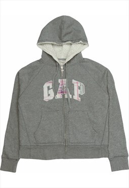 Vintage 90's Gap Hoodie Spellout Zip Up