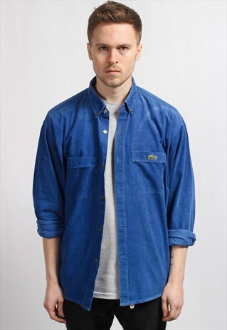VINTAGE LACOSTE CORDUROY SHIRT