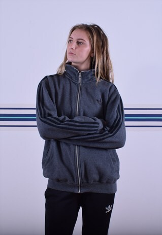 ZIP UP ADIDAS SWEATSHIRT