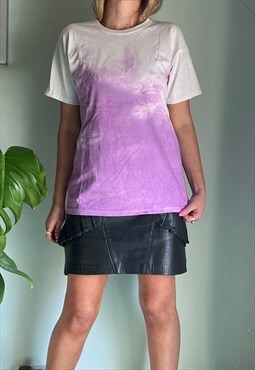 Lilac Dip Dyed T-Shirt
