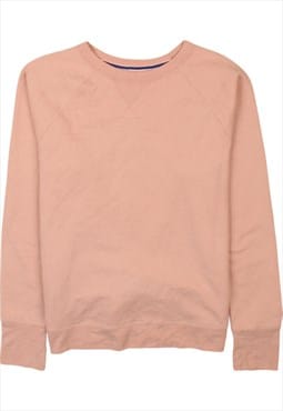 Vintage 90's Champion Sweatshirt Plain Crew Neck Pink Medium