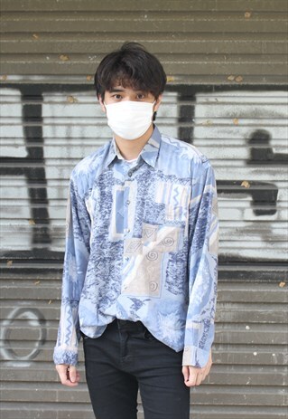 VINTAGE ABSTRACT FESTIVAL SHIRT