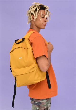 G&G MUSTARD SIMPLE RUCKSACK