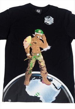 World Soldiers Nigeria T-Shirt (Black) - Limited Edition