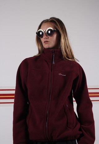 MAROON BERGHAUS FLEECE
